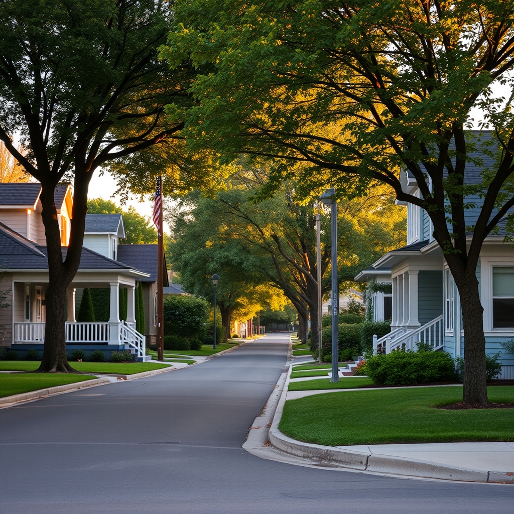 Tulsa neighborhoods side by side